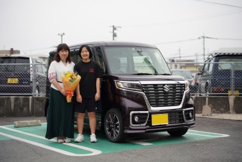 ☆スペーシアカスタム☆納車ありがとうございました！