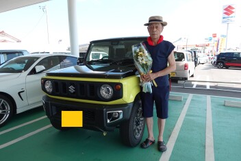 ジムニーのご納車、おめでとうございます！