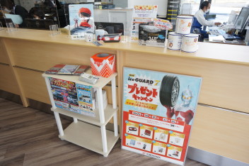 ヨコハマタイヤのイベント始まってます！