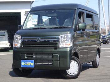 コロナ渦で人気が出た車といえばこれ！エブリイ JOIN！カーキの即納可能新車あります！