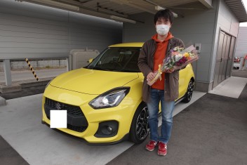 スイフトスポーツのご納車、おめでとうございます！