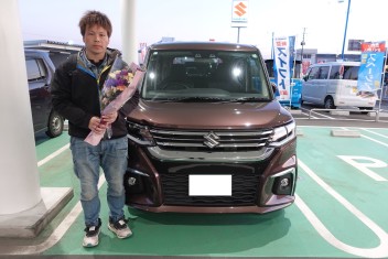 ソリオのご納車、おめでとうございます！