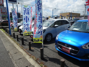 スズキアリーナ松阪は、新車だけでなく中古車もいっぱい！