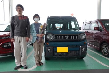 スペーシアギアのご納車、おめでとうございます！