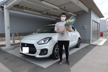 スイフトスポーツのご納車、おめでとうございます！