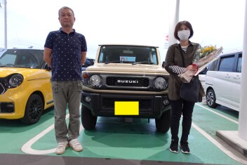 ジムニーのご納車、おめでとうございます！