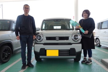 ハスラーのご納車、おめでとうございます！