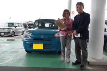 アルトのご納車、おめでとうございます！