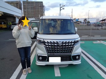 スペーシアご納車ありがとうございました！