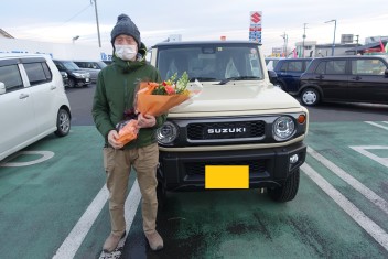 ジムニーのご納車、おめでとうございます！