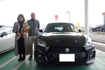 スイフトスポーツのご納車、おめでとうございます！