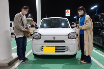 アルトのご納車、おめでとうございます！