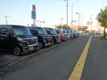 展示車の