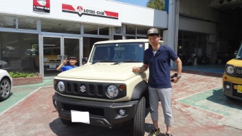 ジムニーシエラご納車