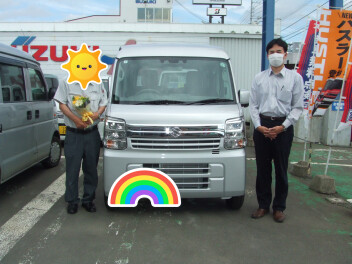 納車おめでとうございます！