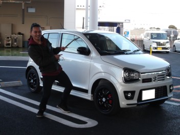 アルトワークス　納車させていただきました