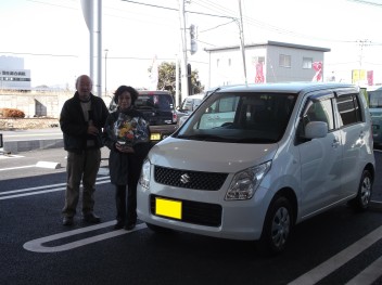 ワゴンＲ　ＦＸ　納車させていただきました(*^-^*)