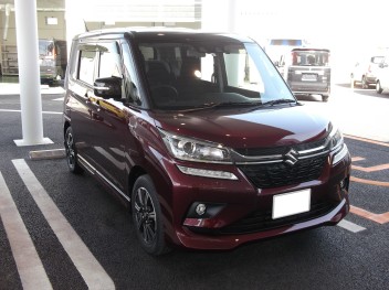 ソリオ HYBRID MV納車させていただきました。