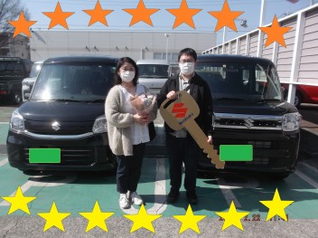 H様、ご納車おめでとうございます！！！