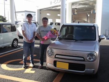 ラパンショコラ納車させて頂きました★