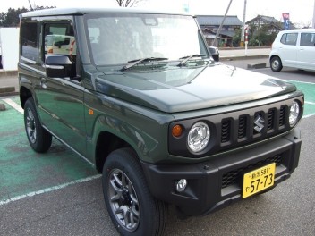 ＮＥＷ試乗車　ジムニー！！