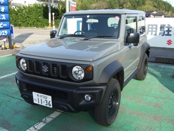 村上店にジムニーシエラ試乗車登場！！