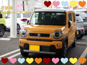 ハスラーご納車させていただきました☆彡