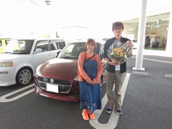 スイフトＸＲリミテッド納車させていただきました☆
