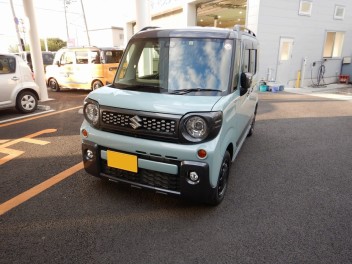 スペーシアギア納車させていただきありがとうございます☆
