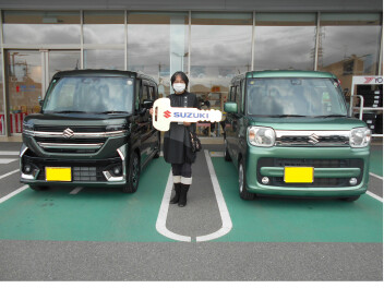 M　様　スペーシアカスタム納車