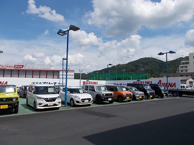 中古車展示場 リニューアル その他 お店ブログ 東中国スズキ自動車株式会社 スズキアリーナ津山口