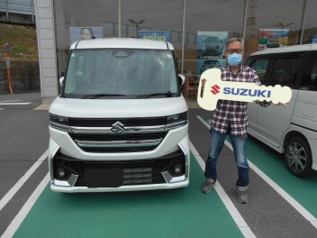 スペーシアカスタムご納車おめでとうございます！！
