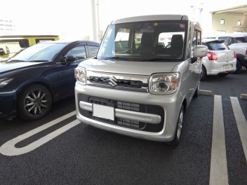 スペーシアＨＹＢＲＩＤ　Ｘ納車させて頂きました☆