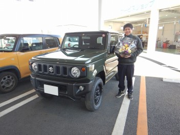 ジムニー納車させて頂きました★