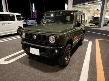 ジムニー納車させて頂きありがとうございます☆