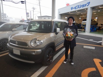 クロスビー納車させて頂きました★