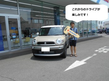 ＳＵＶ×ＷＡＧＯＮ　クロスビーご納車しました！