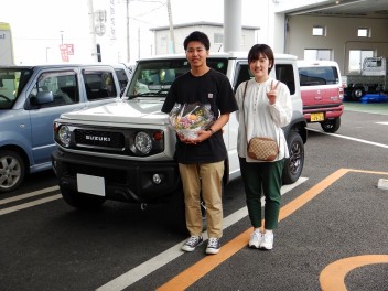 ジムニーシエラ納車させて頂きました★