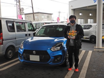 スイフトスポーツ納車しました★