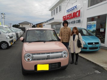 『ラパン　X』納車おめでとうございます☆