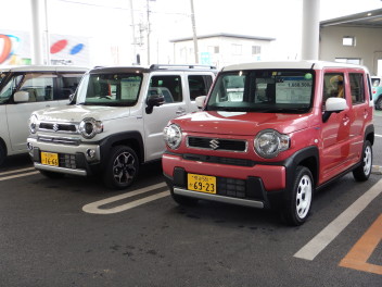 スズキの大決算開催中！！ハスラーターボ車おススメです！！