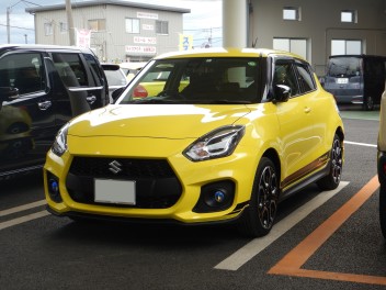 スイフトスポーツ納車させていただきました★