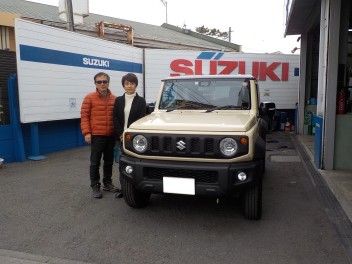 ジムニーシエラＪＣ☆御納車☆致しました♪♪♪