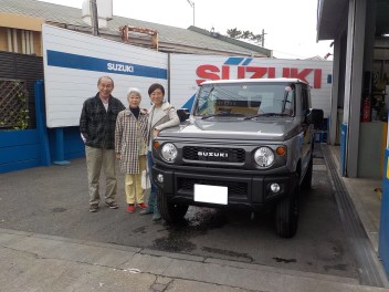 ジムニー ＸＬ☆御納車☆致しました♪♪♪