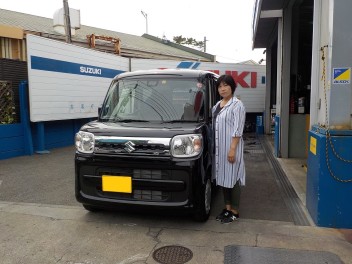 スペーシア ＨＹＢＲＩＤ Ｘ☆御納車☆致しました♪♪♪
