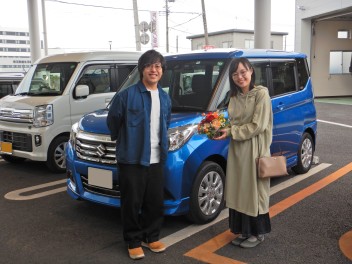 ソリオ納車させていただきました★