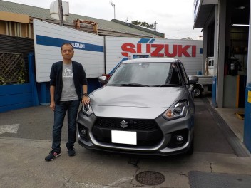 スイフトスポーツ☆御納車☆致しました♪♪♪