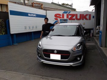 スイフト ＲＳ☆御納車☆致しました♪♪♪