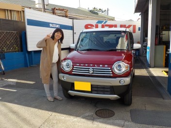 ハスラー Ｊ☆御納車☆致しました♪♪♪
