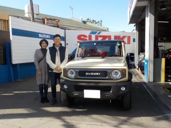 ジムニーシエラＪＣ☆御納車☆致しました♪♪♪